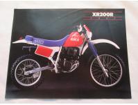 Image of Brochure XR200R 87
